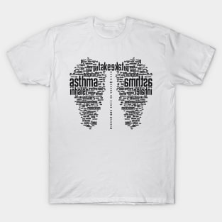 Asthma Lungs Tee T-Shirt